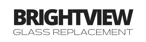 BrightView Glass Replacement Logo