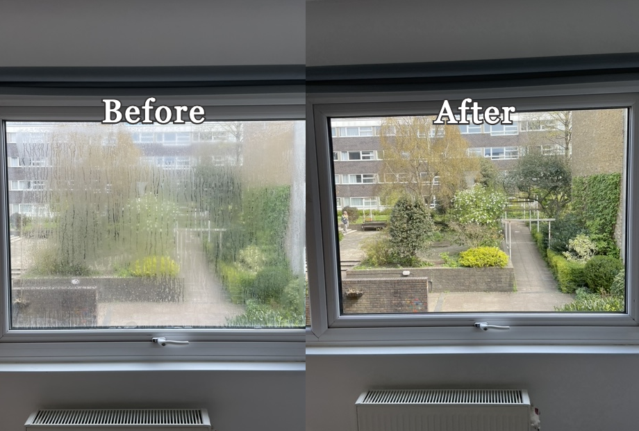 Double Pane Foggy unit